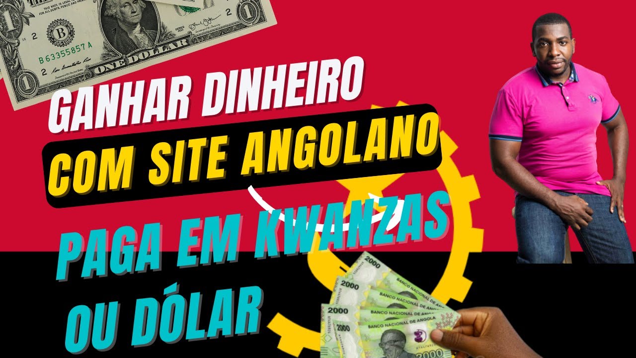 GANHAR DINHEIRO NA INTERNET EM ANGOLA COM SITE ANGOLANO   MILTON BHALOVE