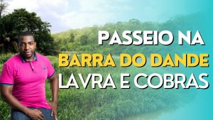PASSEIO NA BARRA DO DANDE, LAVRA E COBRAS